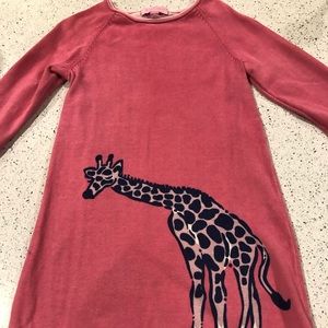 Lilly Pulitzer giraffe sweater dress